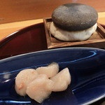 米倉 - 12.12月　焼き物（帆立酒盗漬け）