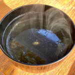 江ノ島小屋 - アオサ汁