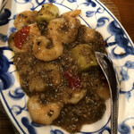 成都 陳麻婆豆腐 - ランチのエビチリ