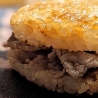 焼肉 銀座コバウ 特別室 - やみつきライスバーガー