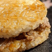 焼肉 銀座コバウ 特別室 - やみつきライスバーガー