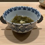 あじゅう田 - 岩もずく・器も素敵