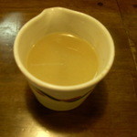 麺鮮醤油房 周月 - スープ割り用のスープ
