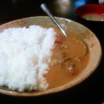 ふくのかみ - 本格マトンカレー550円也。