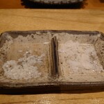 天ぷら たけうち - 塩麹＆塩