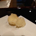 天ぷら たけうち - ゆり根　十勝産月光