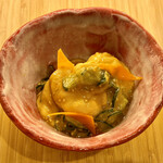 ひさご寿し - 丁字麩の辛子和え