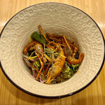 ひさご寿し - てながえびのサラダ