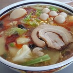 麺カフェ ひまわり - 酸辣湯麺