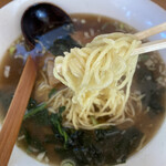 長江 - 麺　細麺