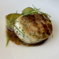 アーティショー - オマールエビとリードヴォーのパテ、ポワロネギ