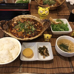 中華処 青天 - 奈良の極上麻婆豆腐定食　1,300円（税込）