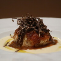 フィエルテ - 北海道産 白子/根セロリ/仏産 黒トリュフアップ