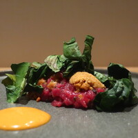 フィエルテ - 熊本県産 馬肉/北海道産 雲丹アップ