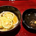 銀座 しのはら - 冷たい讃岐うどん