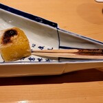 銀座 しのはら - 玉子の葛焼き