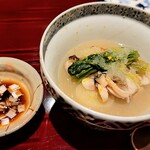 銀座 しのはら - 甘鯛と蛤の鍋