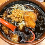 麺場 唐崎商店 - 黒北海道味噌ラーメン850円