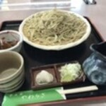 Sobadokoro Yawaragi - お蕎麦、薬味と副菜の味噌田楽