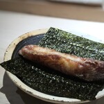 ＊海苔も高級な品を使用されているので、一緒に頂くと秀逸。