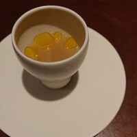 ラ カンロ - 味のベースとなった牡蠣スープ。