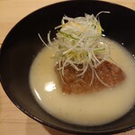 鮨 むらやま - 聖護院蕪とカマトロのねぎま汁