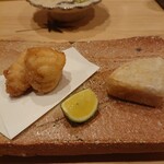 鮨 むらやま - 河豚の唐揚げと海老芋