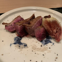 炭火割烹 いふき - 本鴨の炭火焼き