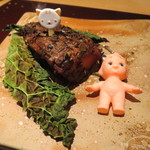 神保町 傳 - 海老芋と黒キャベツの落穂拾い、キューピーとの出会い2