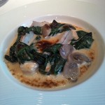 レストラン コバヤシ - かわはぎのボンファム風