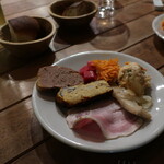 フンギ堂 - 前菜+パン