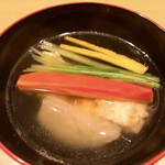 はらまさ - 聖護院かぶらと鰻のお椀