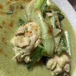 LAMP - グリーンカレー煮込み接写！