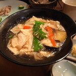 余志屋 - 野菜あんかけ