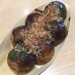 Tsukiji Gindako Haibo-Ru Sakaba - たこ焼き、8個入り