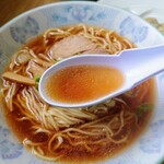 ラーメンのささき - 正油ラーメン②