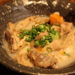 肉寿司 - 塩モツ煮込み