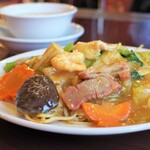 担々亭 - 五目かけ焼きそば