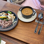 Cafe Sante - 12月限定・無水トマトカレー（牛）