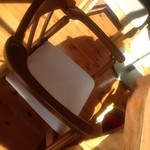 なかま亭 - 子連れにも優しい、子ども用椅子もあります。