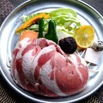 San Roku En - 「成吉思汗鍋料理・仔羊肉」。