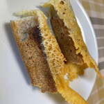 ル・クシネ - このパン、ホント美味しい！！こうやって食べるのが最高〜
