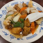 雁飯店 - 酢豚（中）