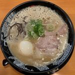 博多一幸舎 - 味玉ラーメン＠博多一幸舎エキマルシェ大阪店（2020年9月某日）