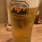 まぐろ三昧那智 - 生ビール