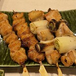 Yakitori Asobitei - ぼんじり　ねぎま