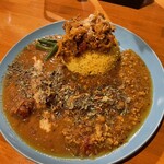 Spice Curry Hare-Cla - 3種あいがけヽ(°ワ°*)／