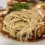 風風ラーメン - バリコクとんこつラーメン880円