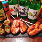 #肉寿司#野菜巻き串#熟成魚 ハッシュタグ - 