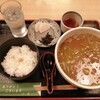 一久 - 「肉入りカレーうどん&小ご飯」1050円